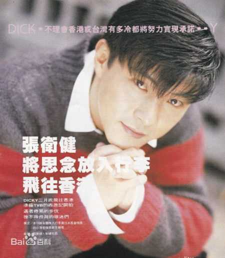 张卫健(Dicky Cheung)青年时期素颜照相册