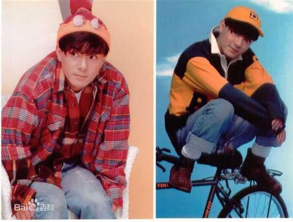 张卫健(Dicky Cheung)青年时期素颜照相册