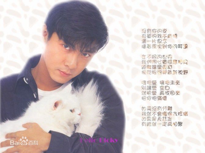 张卫健(Dicky Cheung)青年时期素颜照相册