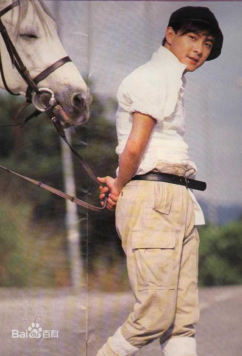 张卫健(Dicky Cheung)青年时期素颜照相册