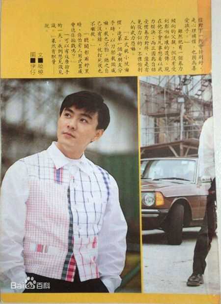 张卫健(Dicky Cheung)青年时期素颜照相册