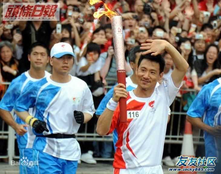 张学友(Jacky Cheung)火炬手壁纸壁纸