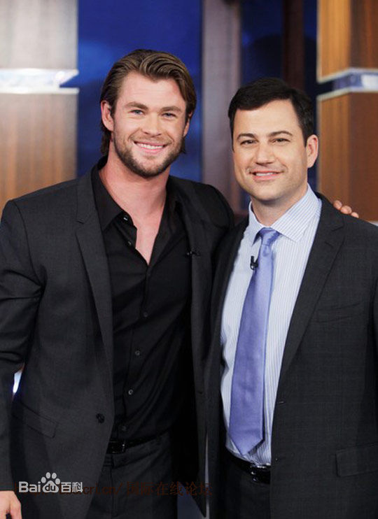 吉米·坎摩尔(James Christian Kimmel)吉米鸡毛秀采访名人图片图集