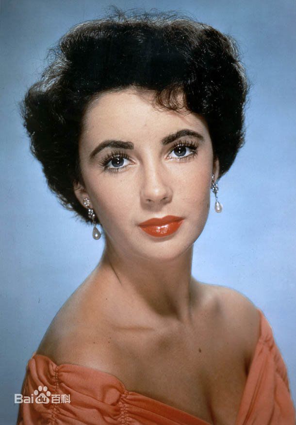 最优质伊丽莎白·泰勒(Elizabeth Taylor)素颜照