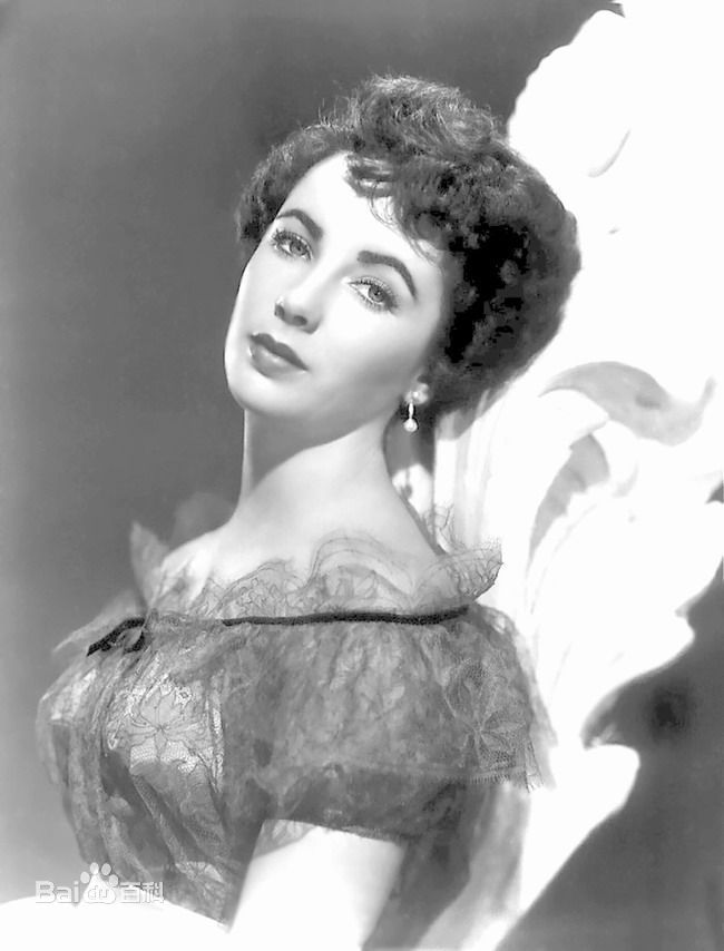 最优质伊丽莎白·泰勒(Elizabeth Taylor)素颜照
