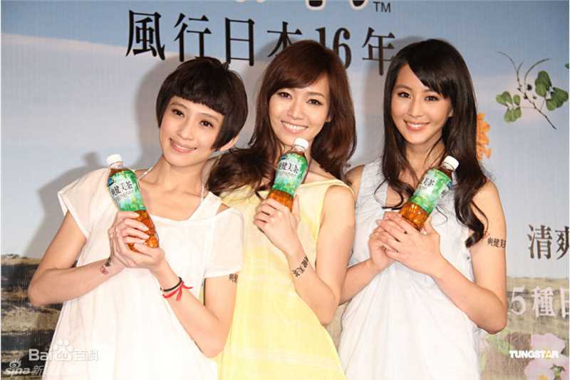 侯佩岑(Patty Hou)代言可口可乐爽健美茶(2009年)图册