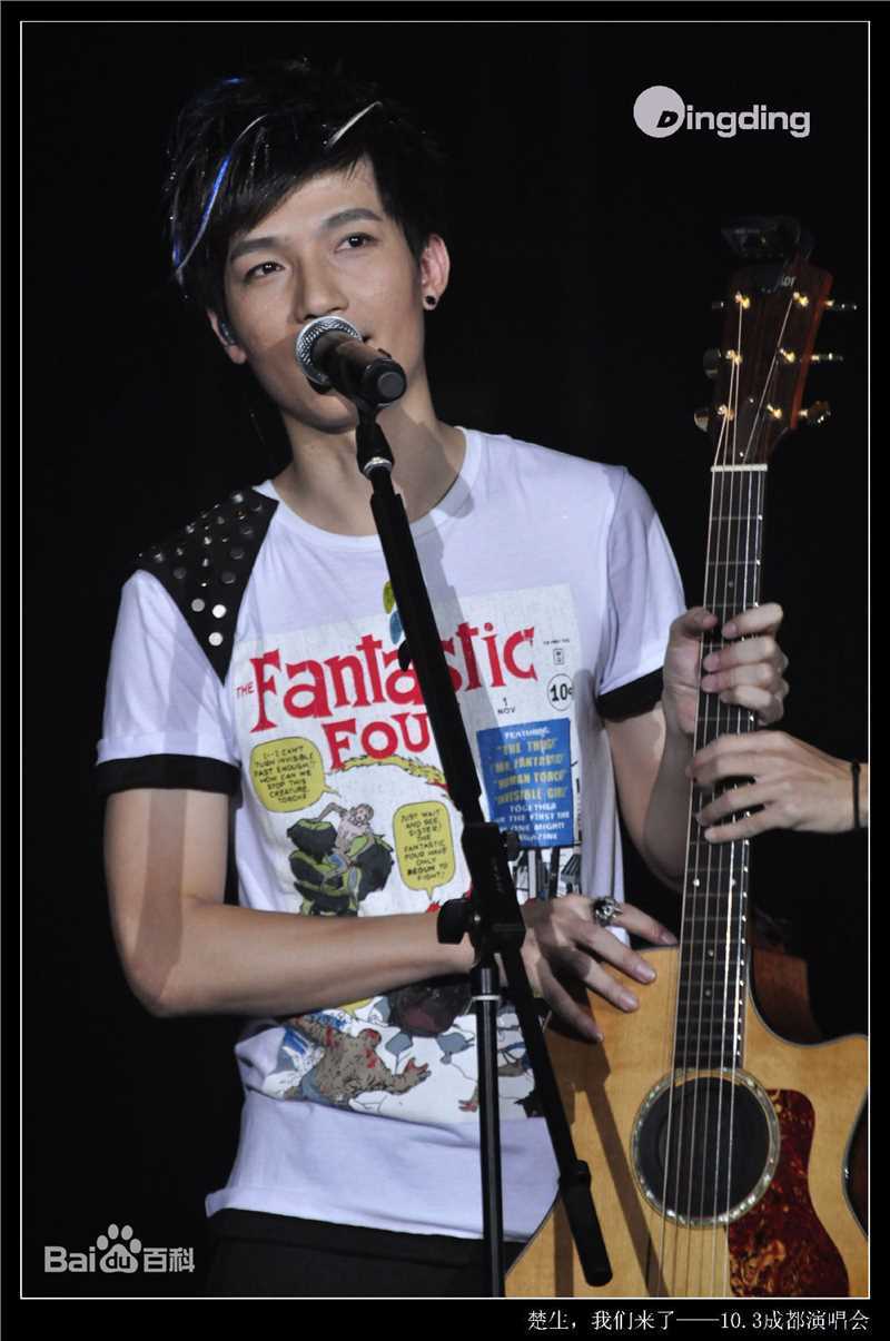 陈楚生2010年值得就去做成都演唱会生活照相册