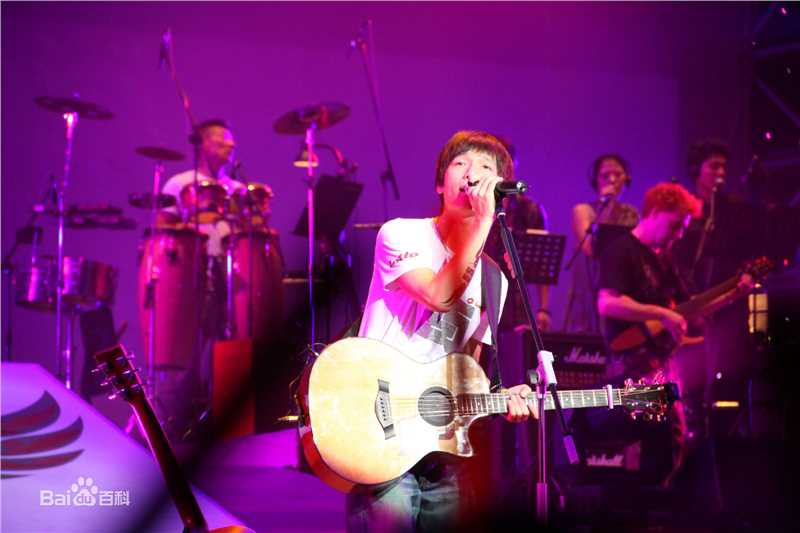 陈楚生2010有型有音乐深圳演唱会前后照片