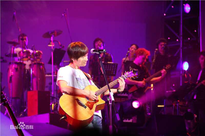 陈楚生2010有型有音乐深圳演唱会前后照片