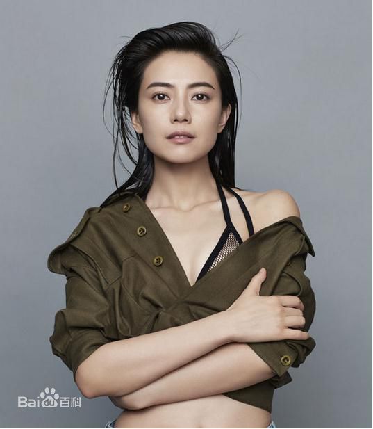 高圆圆(Gao Yuanyuan)湿发裸妆壁纸壁纸