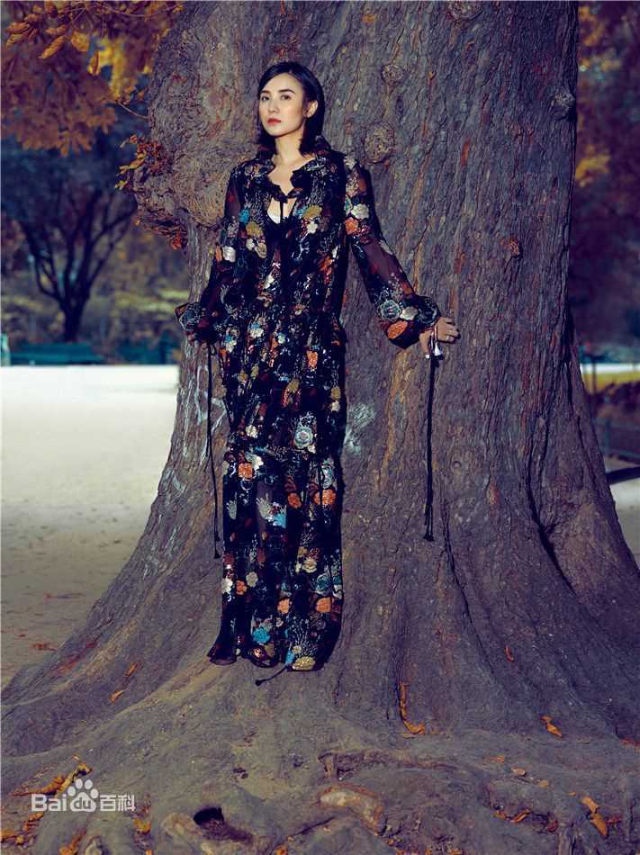 宋佳(Song Jia)精品购物指南2015年12月刊前后照片