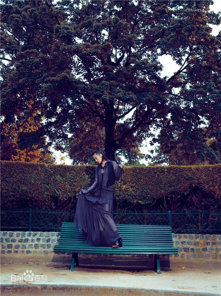 宋佳(Song Jia)精品购物指南2015年12月刊前后照片