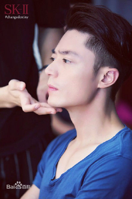 霍建华(Wallace Huo)SK-II拍摄花絮前后照片