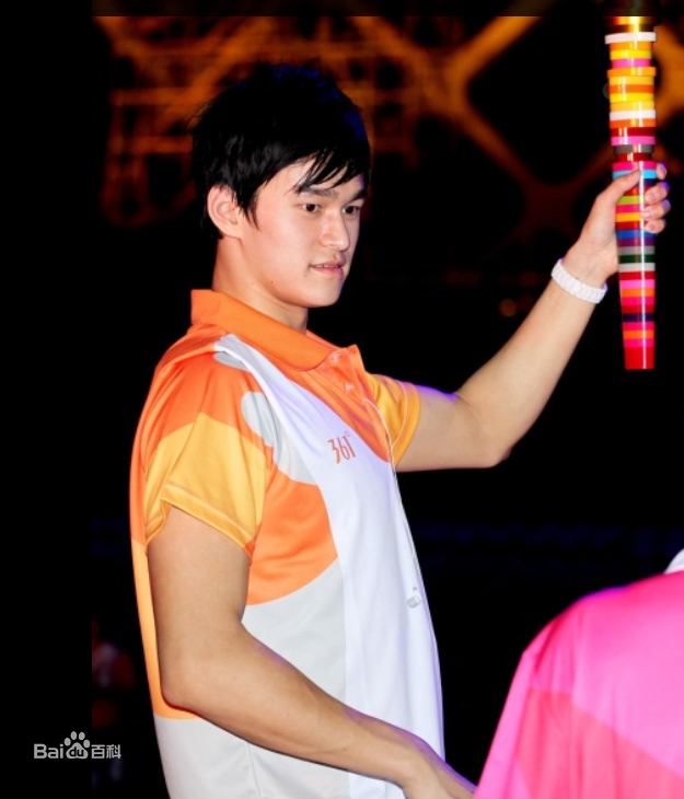 孙杨(Sun Yang)社会活动前后照片