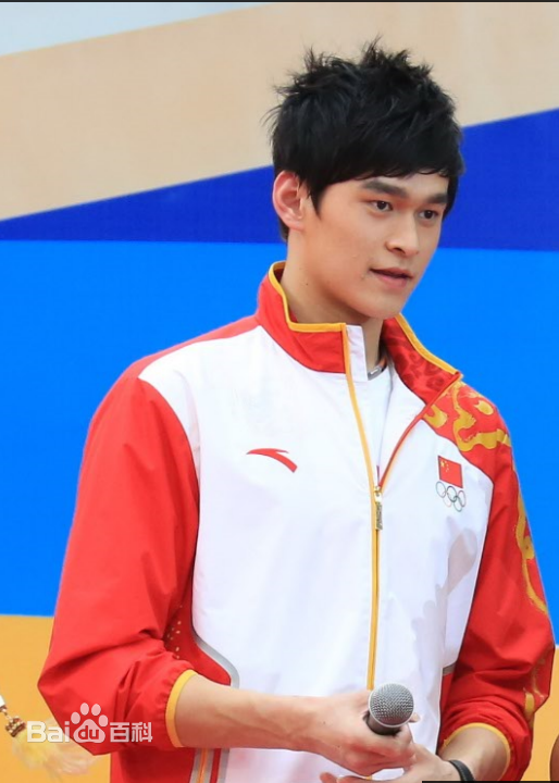 孙杨(Sun Yang)社会活动前后照片