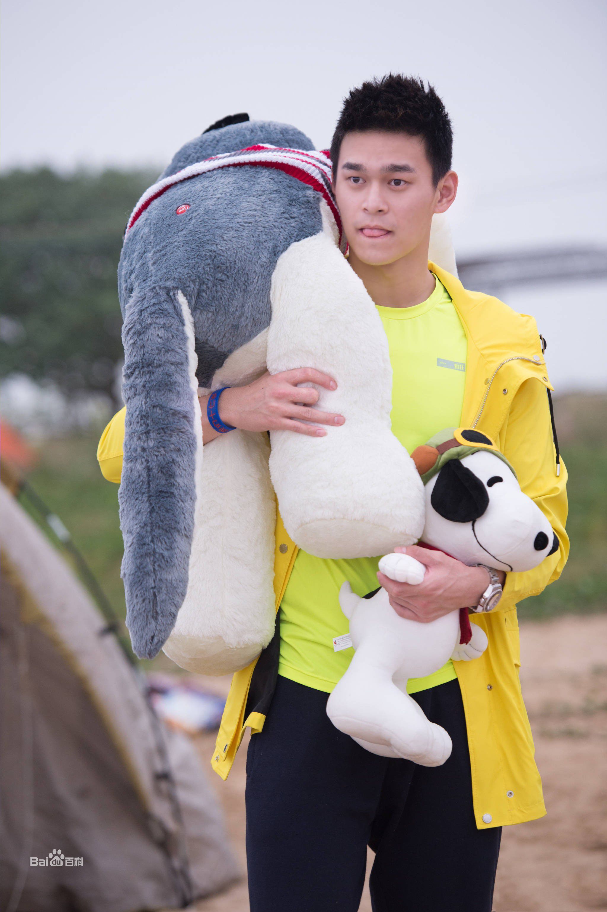 孙杨(Sun Yang)综艺节目前后照片