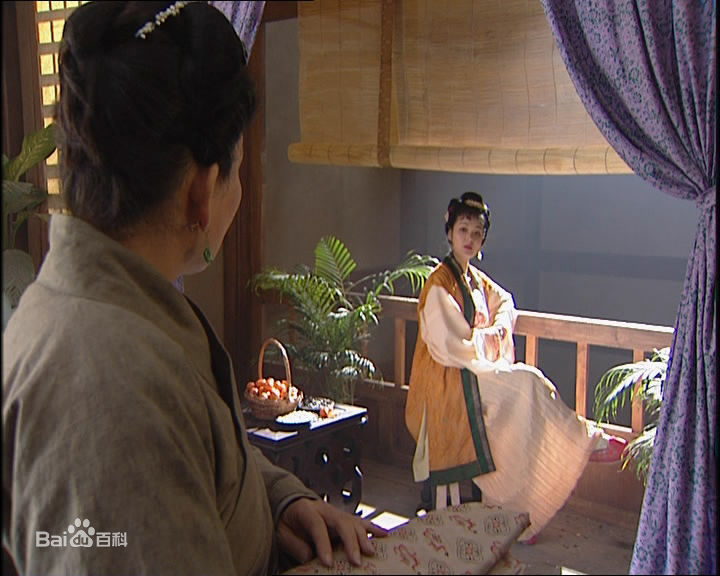 慕青(Michelle)饰演的阎婆惜生活照