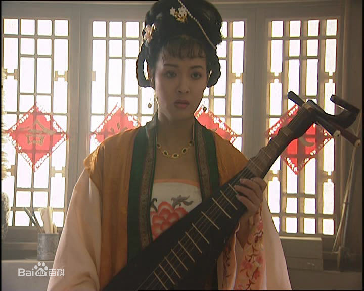 慕青(Michelle)饰演的阎婆惜生活照