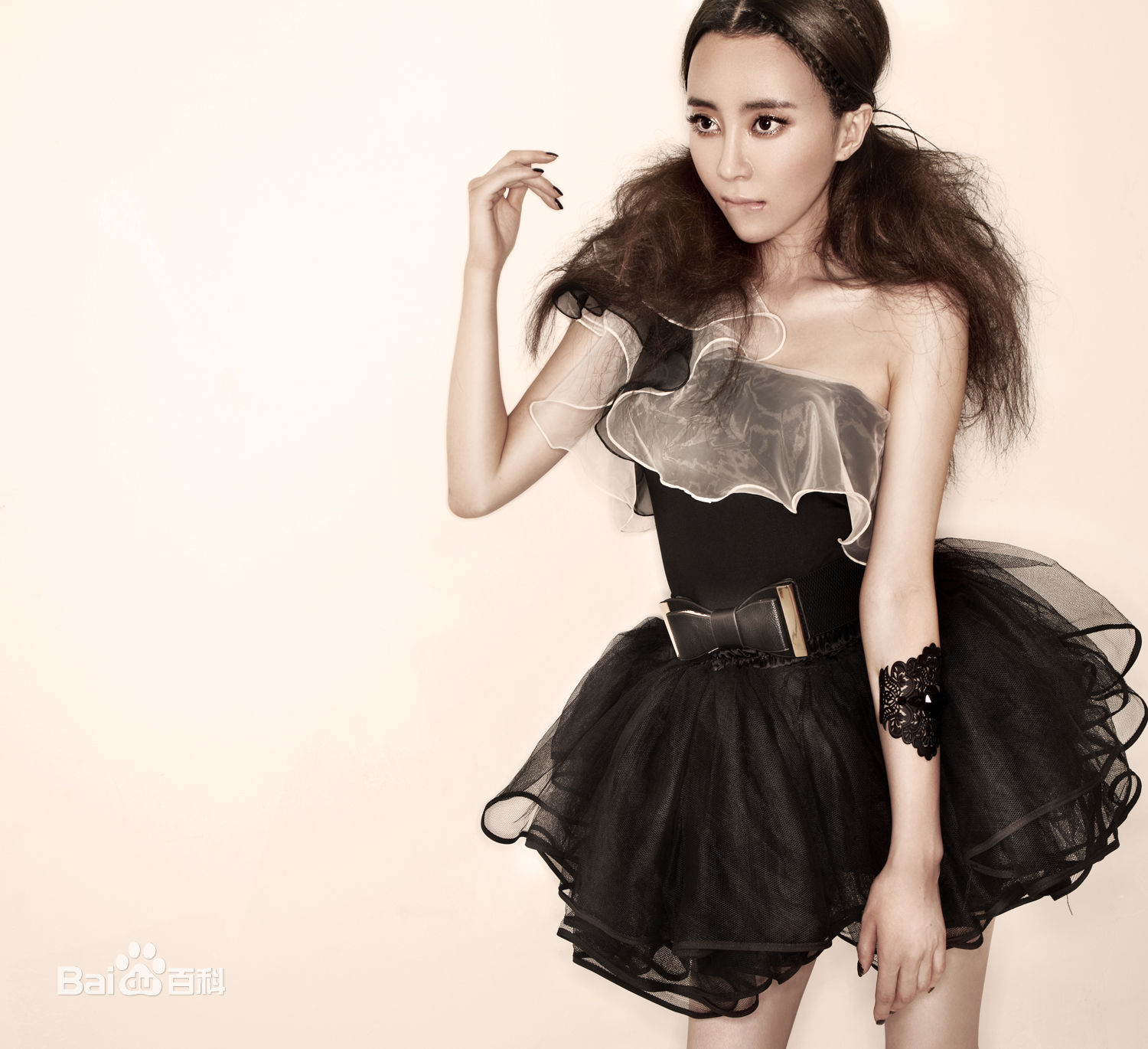 孙雅(miya)华美性感“黑天鹅”壁纸壁纸