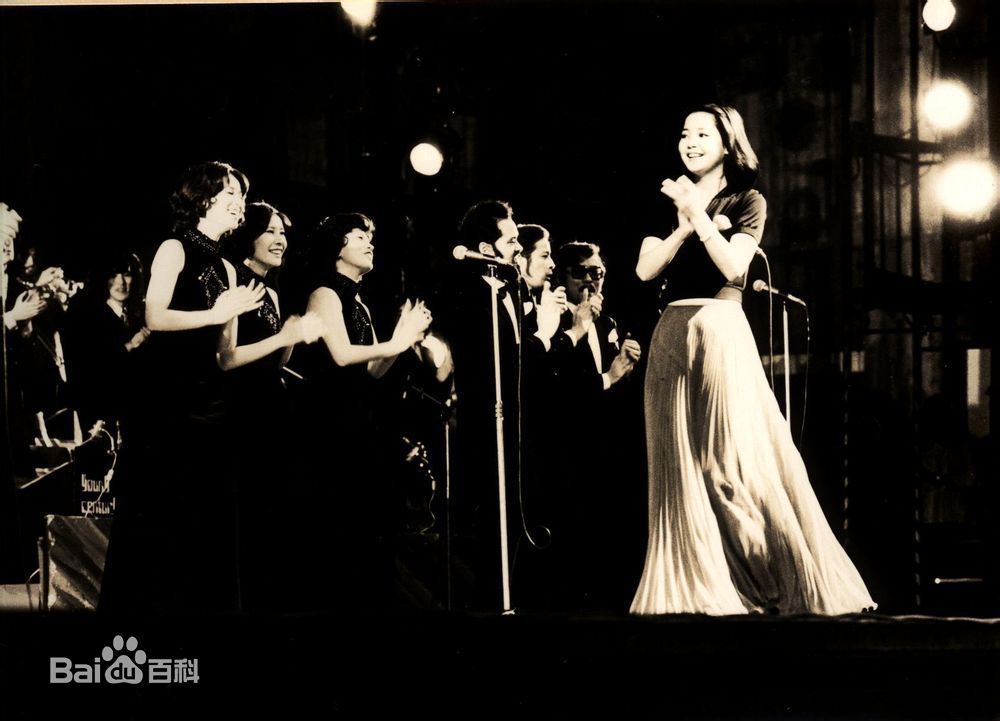 邓丽君(Teresa Teng、テレサ·テン)舞台照图册