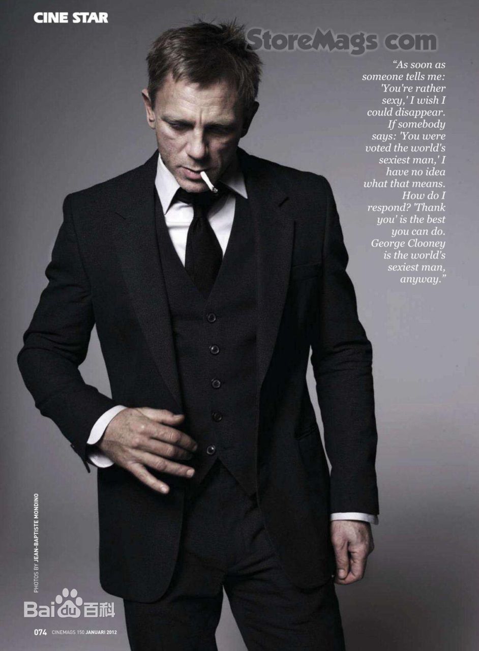 精选丹尼尔·克雷格(Daniel Craig)精彩图册