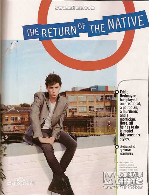 埃迪·雷德梅恩(Eddie Redmayne)埃迪·雷德梅尼素颜照壁纸