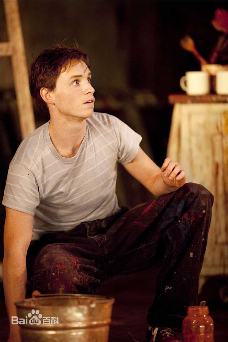 埃迪·雷德梅恩(Eddie Redmayne)舞台剧上的小雀斑图册