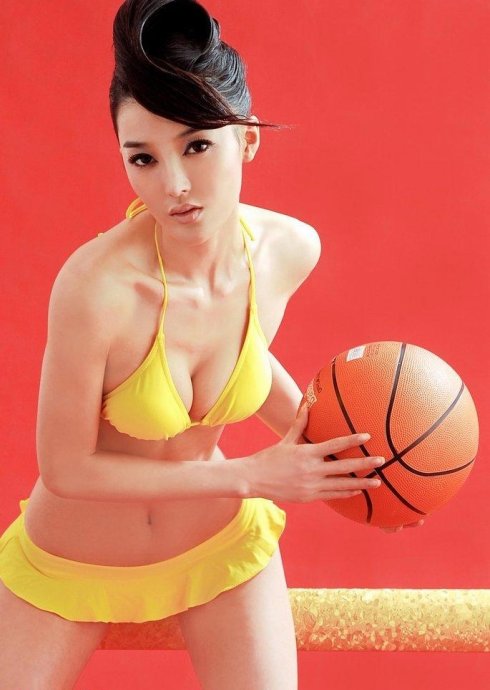 精选房祖名绯闻女性李颖芝化身篮球宝贝图册