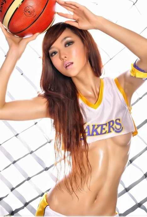 精选房祖名绯闻女性李颖芝化身篮球宝贝图册
