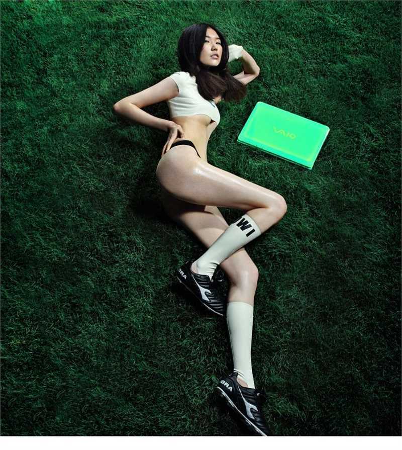 特别专辑足球宝贝人体彩绘诱人图片图片