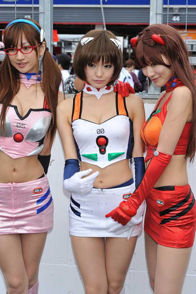 最全争做赛道皇后日本赛车美女相册