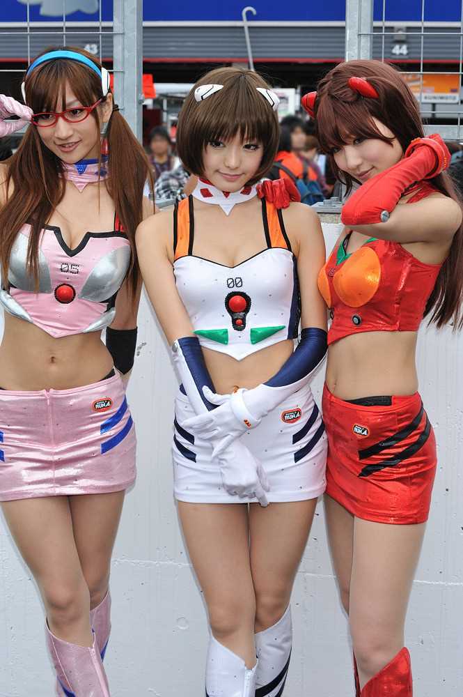 最全争做赛道皇后日本赛车美女相册