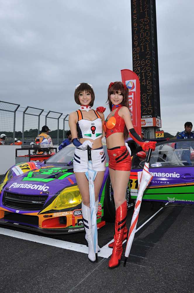 最全争做赛道皇后日本赛车美女相册