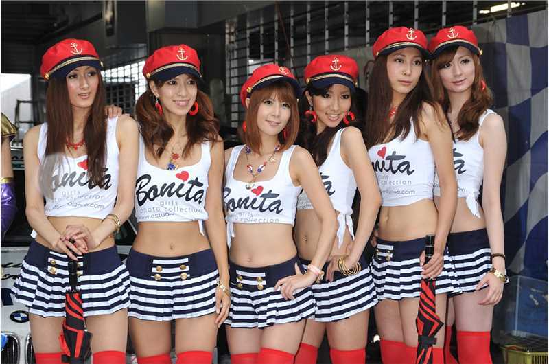 最全争做赛道皇后日本赛车美女相册