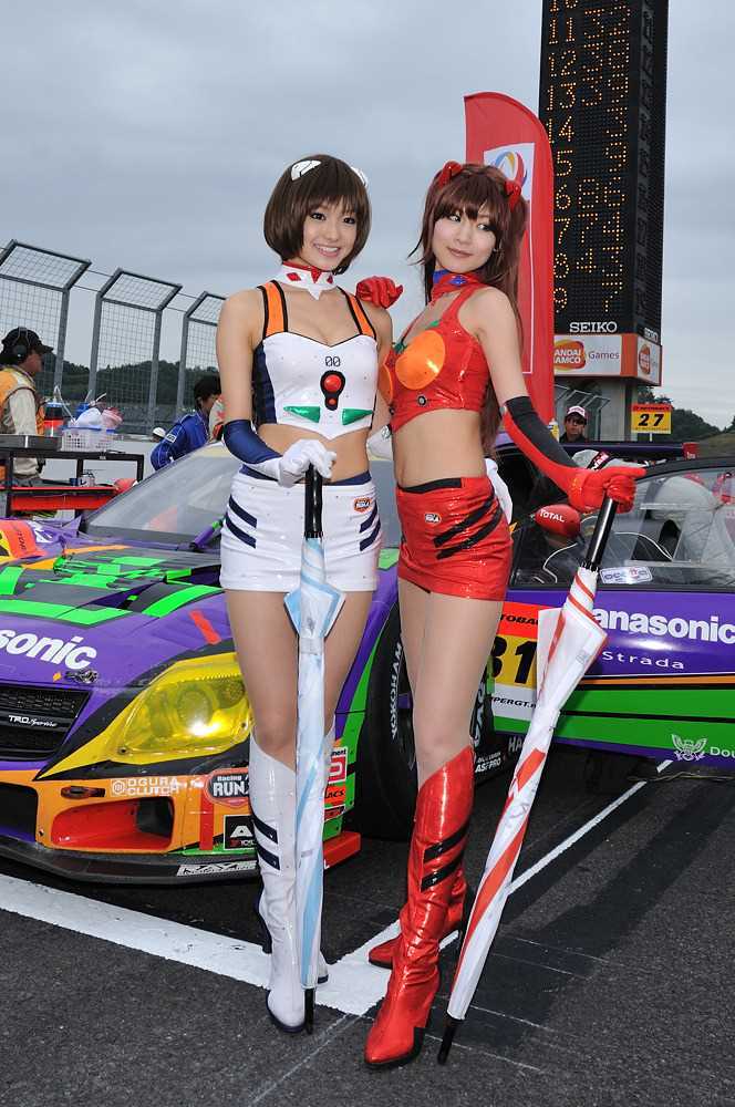 最全争做赛道皇后日本赛车美女相册