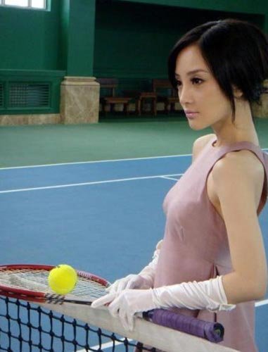 最全化身网球宝贝的李小璐美女相册