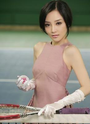 最全化身网球宝贝的李小璐美女相册