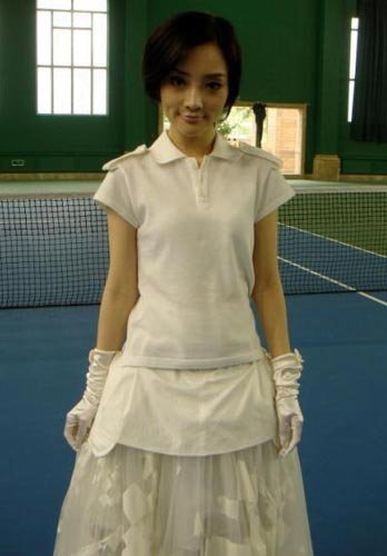 最全化身网球宝贝的李小璐美女相册