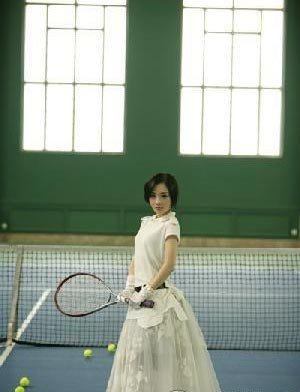 最全化身网球宝贝的李小璐美女相册