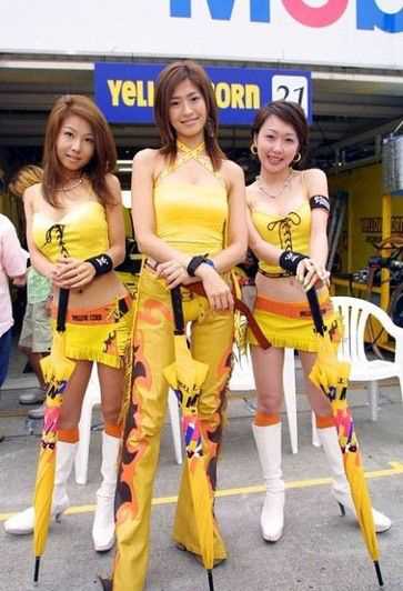 高清日本美艳赛车宝贝图集