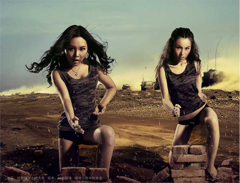 时尚佳丽动感,诠释跆拳道精髓