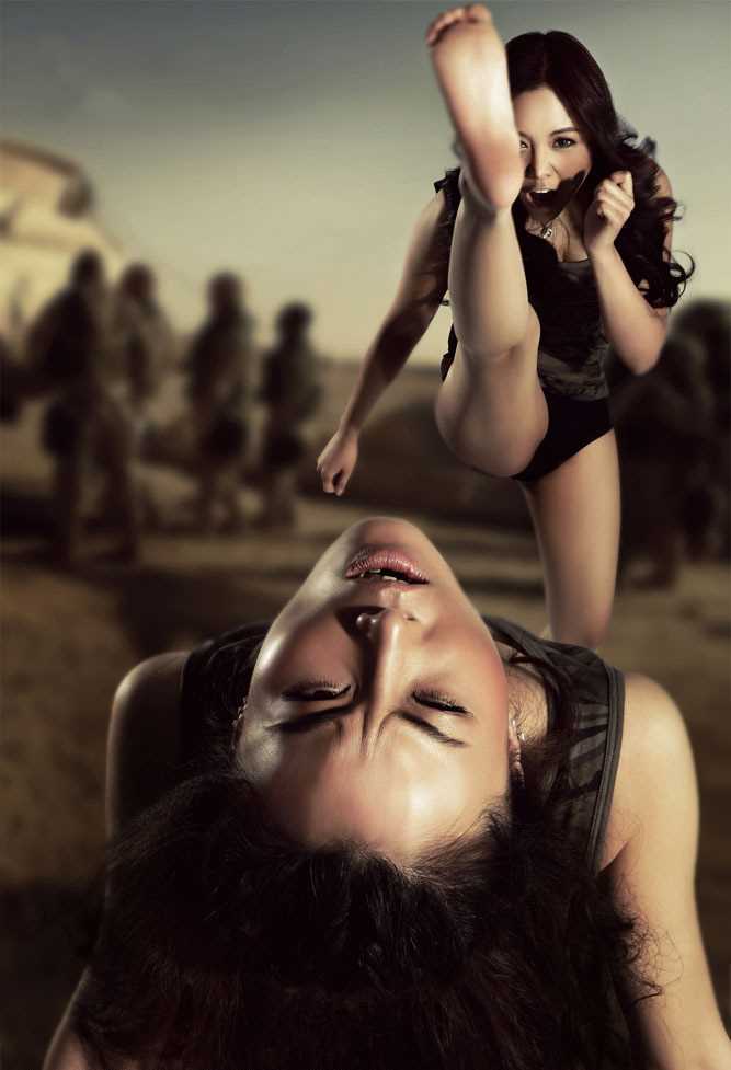 时尚佳丽动感,诠释跆拳道精髓