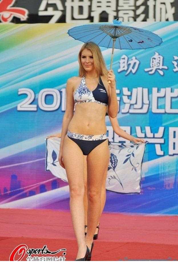 最新比基尼小姐为奥运助威,清凉性感惹遐思壁纸