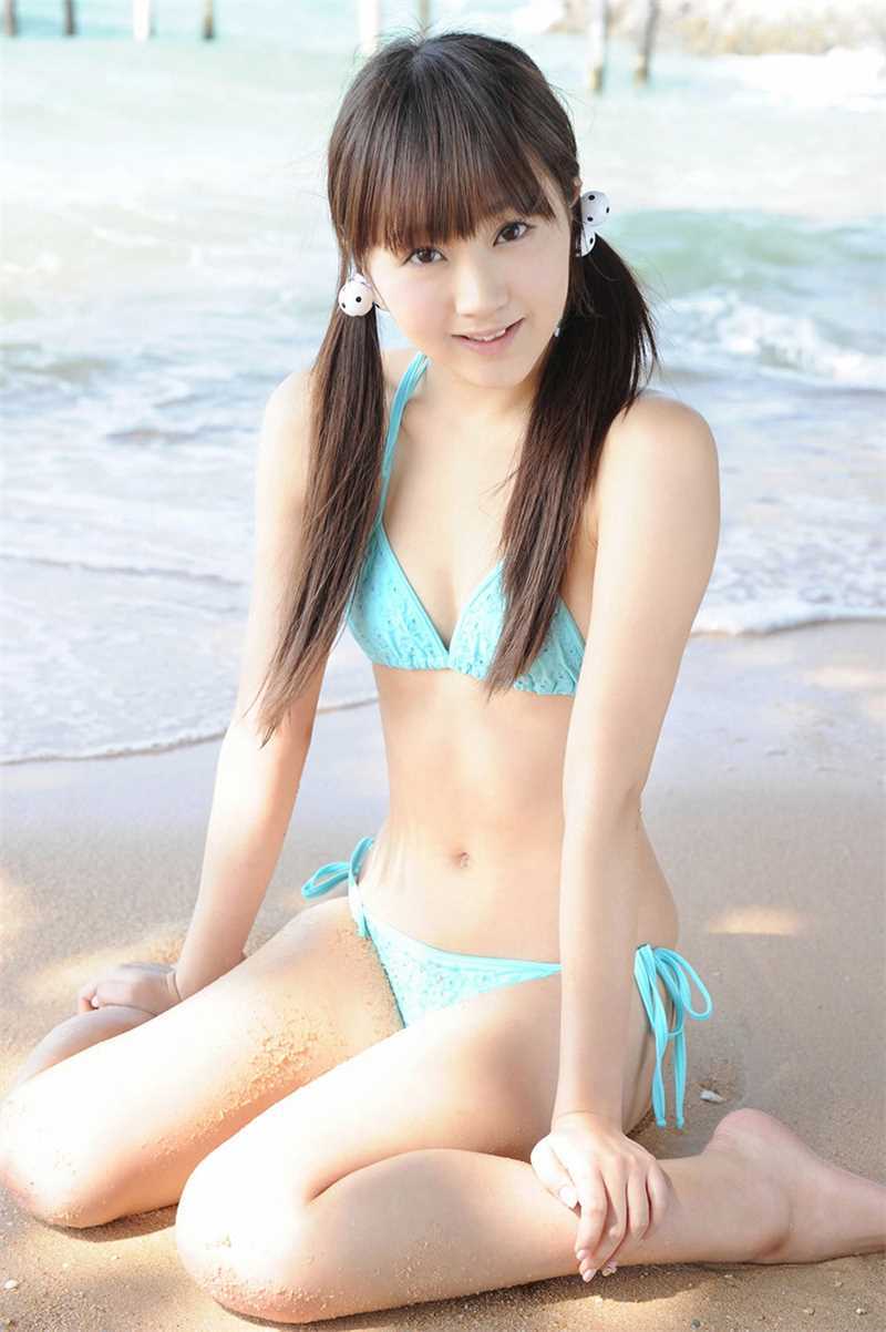 精选蓝色比基尼美女浜田翔子海边图册