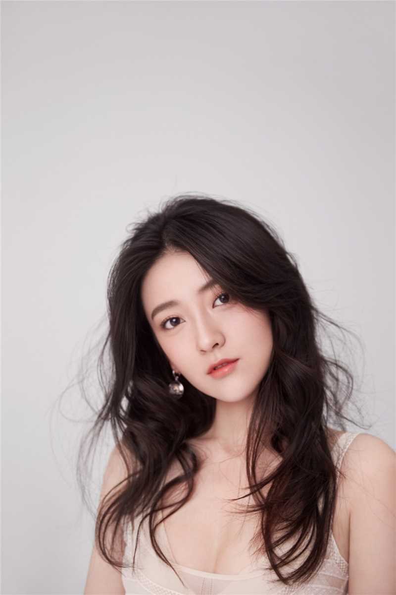 优质甜美氧气少女梁洁梦幻清纯萌妹子明星图片图片