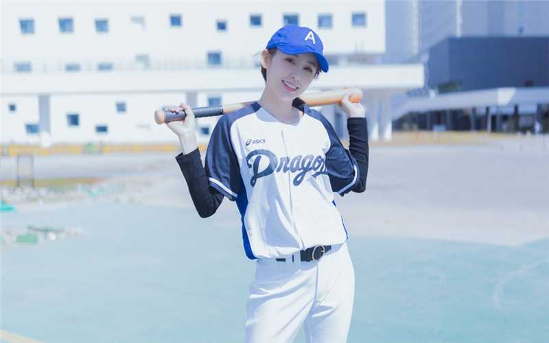 精选棒球美女活力阳光清纯漂亮甜美模特小清新壁纸图册