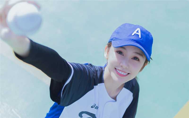 精选棒球美女活力阳光清纯漂亮甜美模特小清新壁纸图册