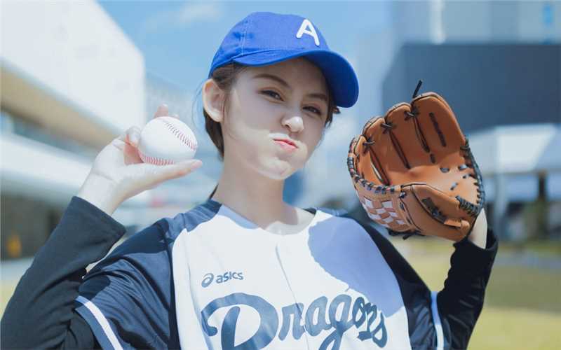 精选棒球美女活力阳光清纯漂亮甜美模特小清新壁纸图册