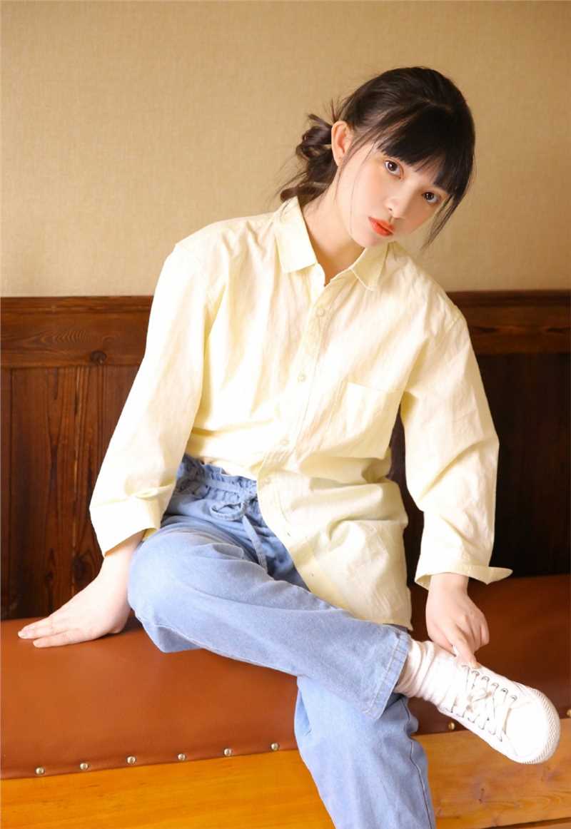 精选古典气质美女养眼小清新休闲装清纯生活照图片图册