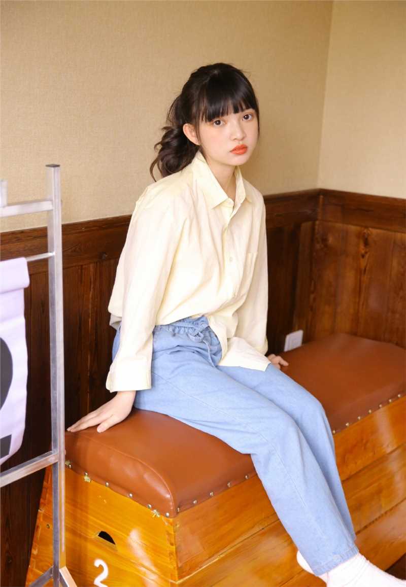 精选古典气质美女养眼小清新休闲装清纯生活照图片图册